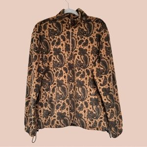 UNISEX ORIGINAL USE Paisley Fleece size M